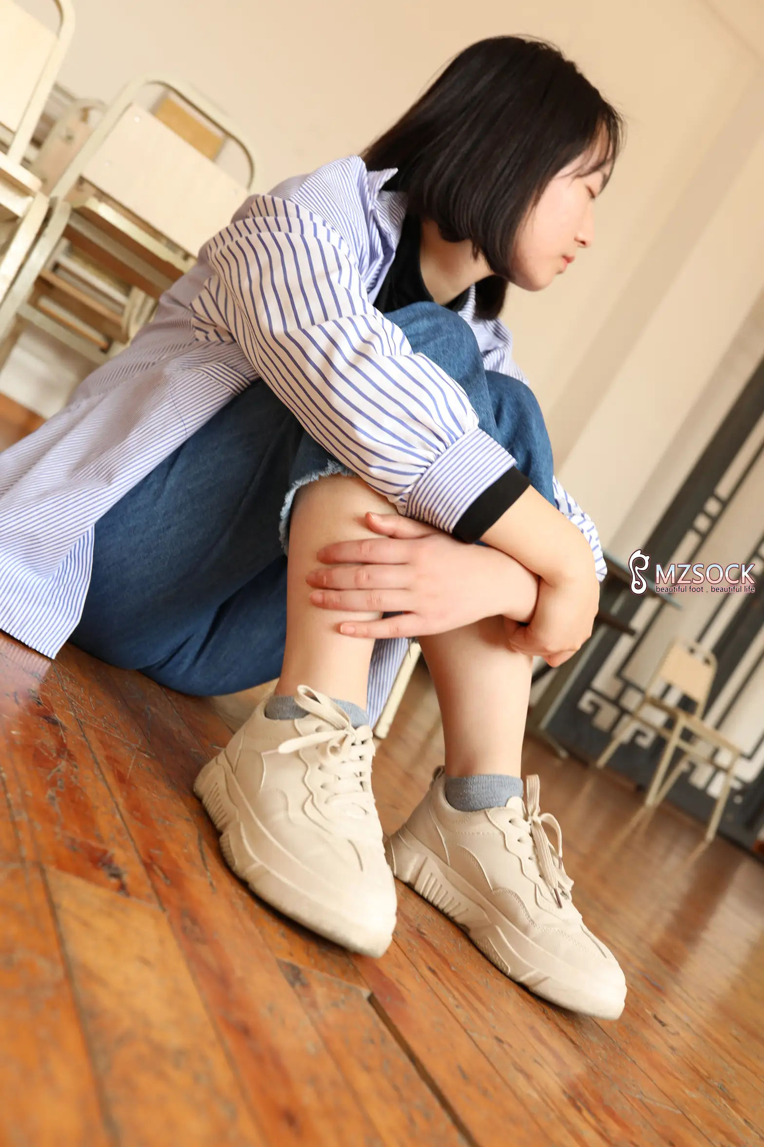 [Mzsock] Love beautiful feet NO.001 Xiao Hu#[74P]-9