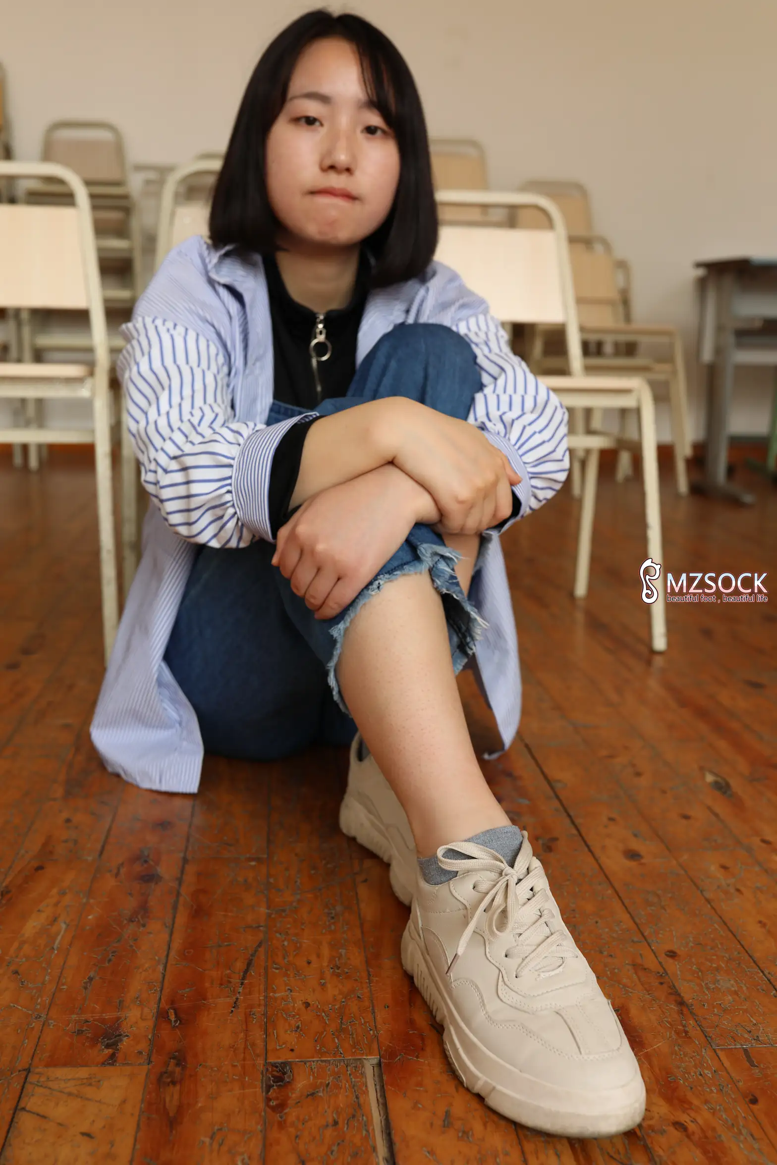 [Mzsock] Love beautiful feet NO.001 Xiao Hu#[74P]-1