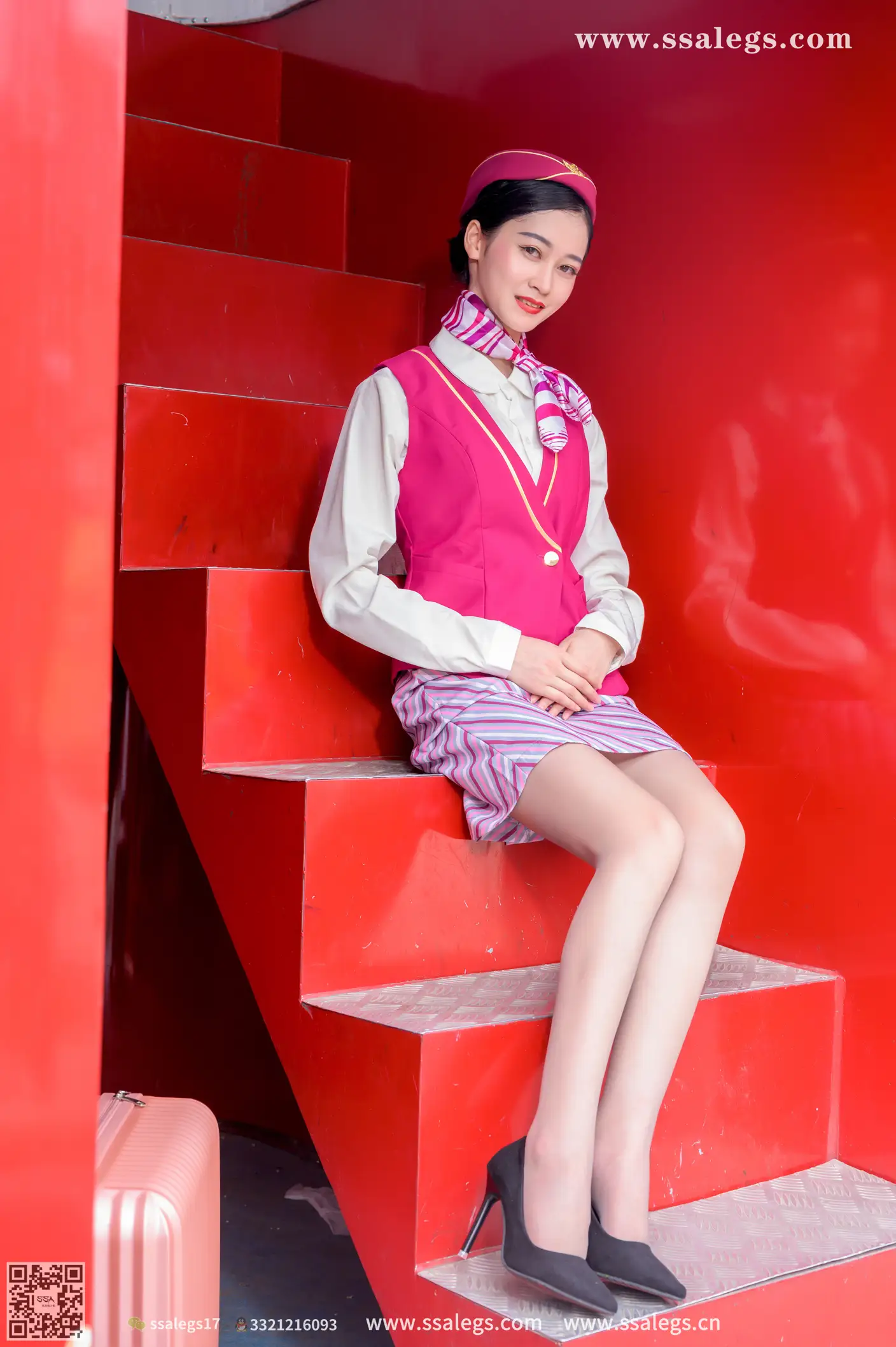 [Mzsock] NO.435 Manman, her stewardess dream (Part 1) silk club#[127P]-29