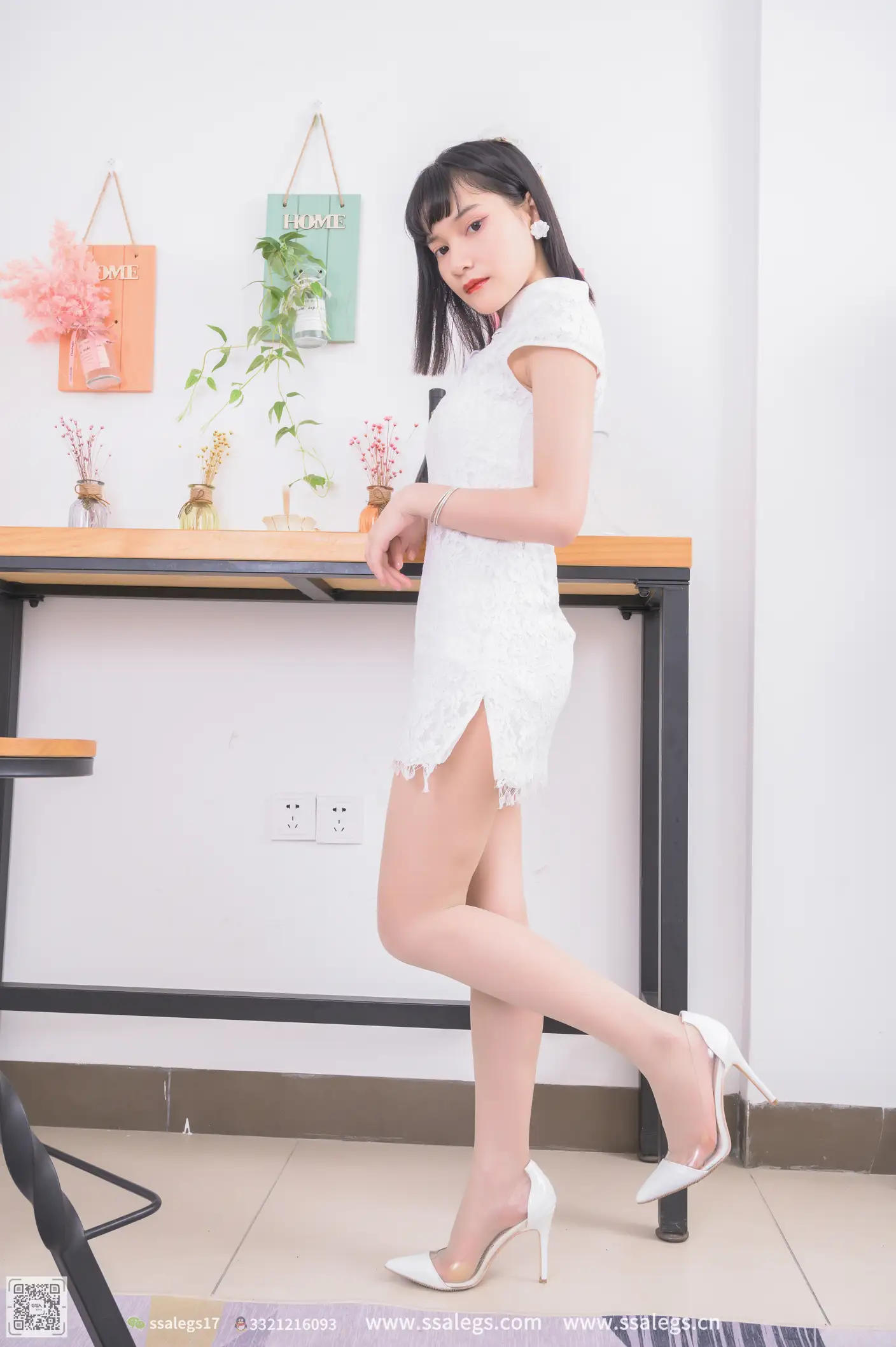 [Mzsock] NO.505 Bingbing Cheongsam and stockings photo (Part 1) silk club#[125P]-41