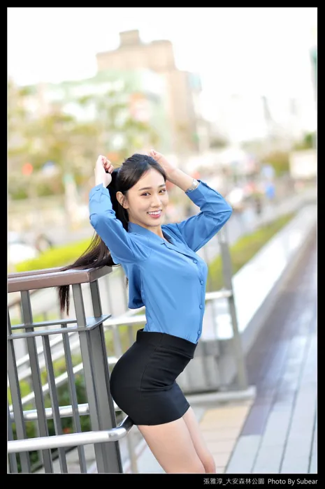 [Mzsock] NO.091 Zhang Yachun, Daan Forest, high heels and beautiful legs, outdoor shot street photography#[54P]-5