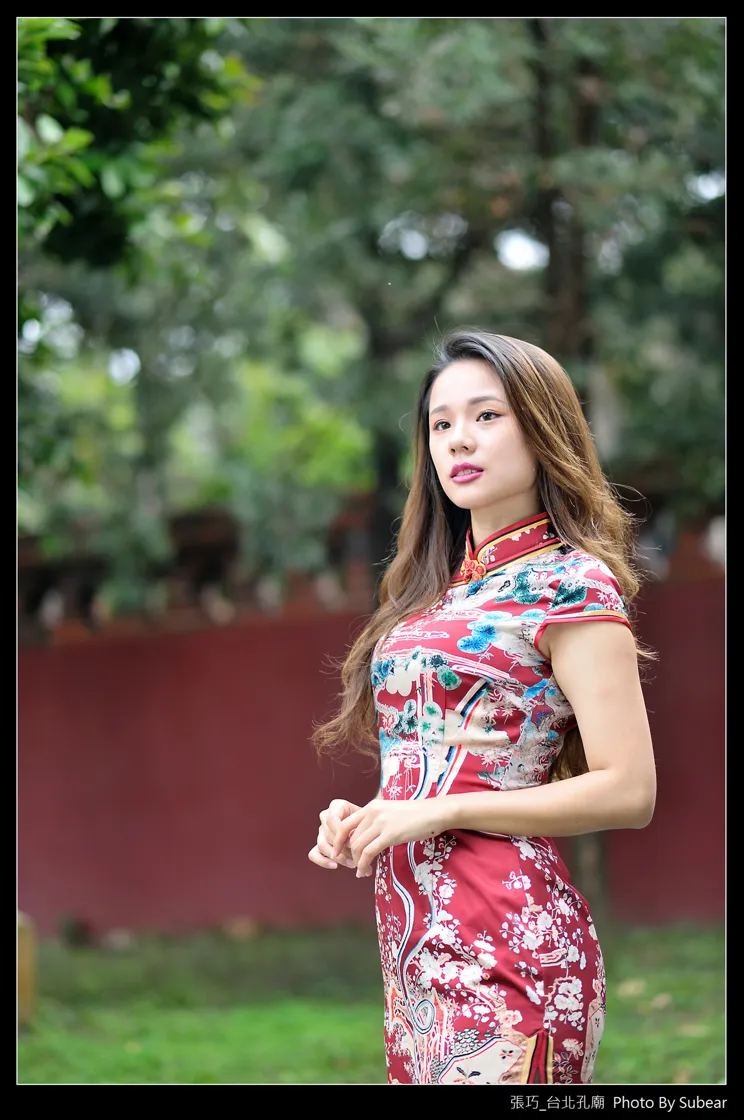 [Mzsock] NO.098 Zhang Qiao cheongsam black silk high heels beautiful legs street photography#[54P]-10