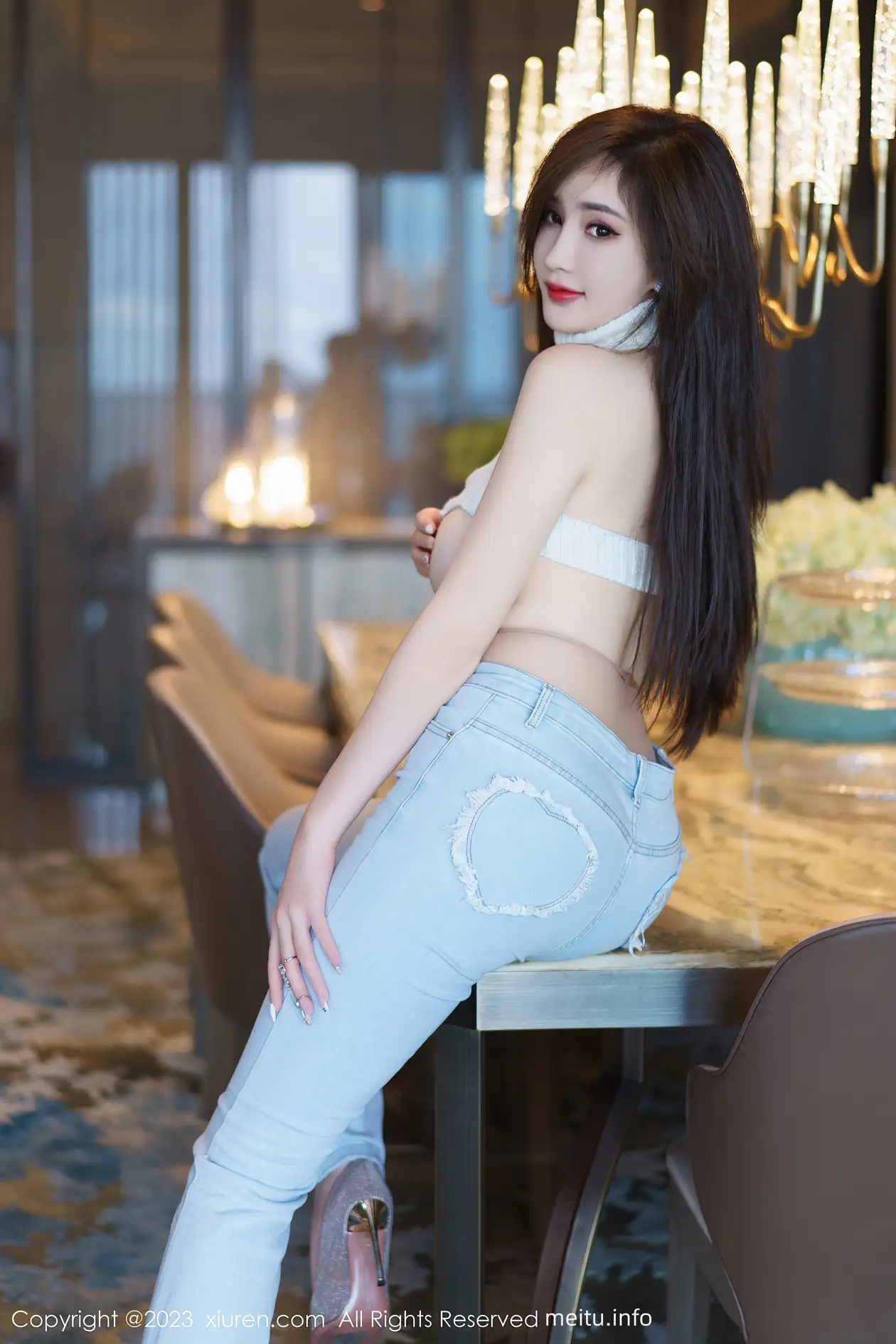 [XiuRen] 2023.04.07 NO.6534 Carol Zhou Yanxi jeans#[72P]-14