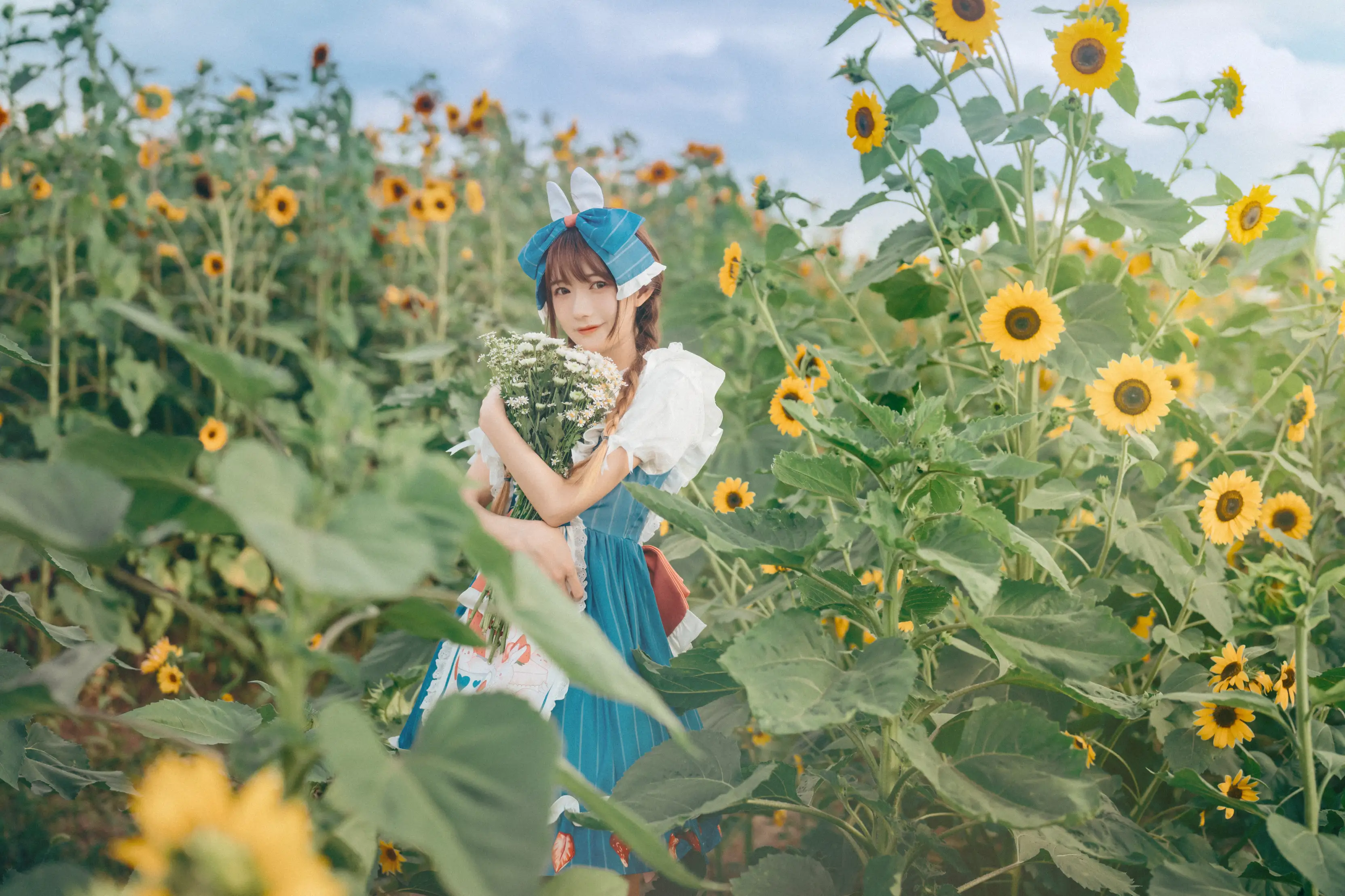 [YITUYU] 2022.07.18 Vol.1515 – Sweet Sunflower Girl Rabbit Zzz won't eat carrots#[32P]-14